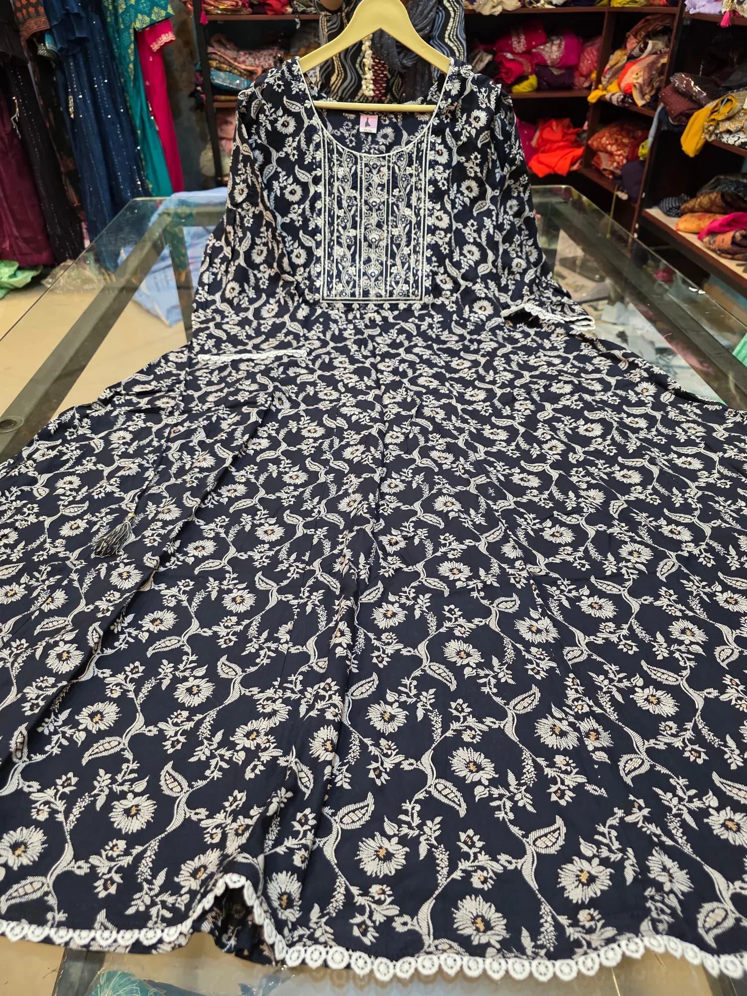 Plus Size Regular Wear Anarkali Kurtis 20(3XL) - Image 1