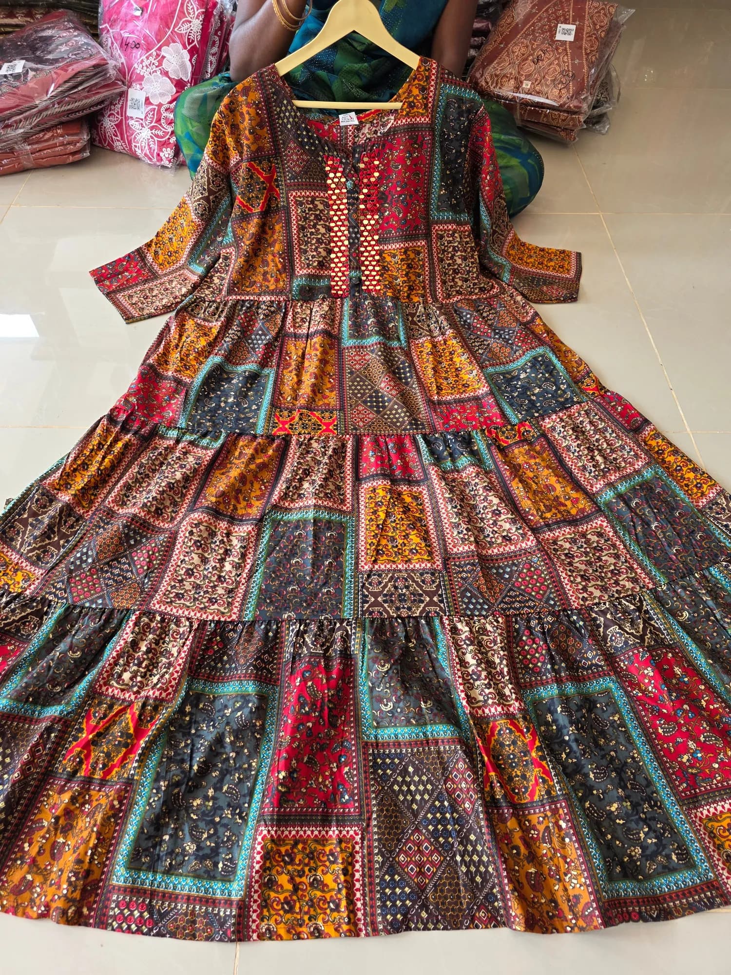 Trending Plus Size Anarkali Kurtis(XL) - Image 1